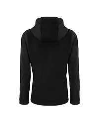 Cutter & Buck Women's Black New York Yankees Evoke Eco Softshell Full-Zip Hoodie Jacket