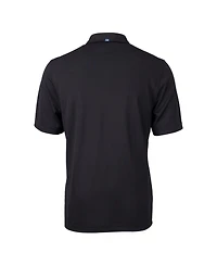 Cutter & Buck Men's Black Los Angeles Dodgers Virtue Eco Pique Polo Shirt