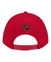 New Era Men's Red Carolina Hurricanes 9FORTY M-Crown Adjustable Hat