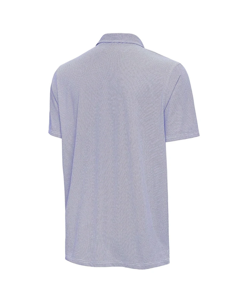 Antigua Men's Royal/White Los Angeles Dodgers Pave Polo Shirt