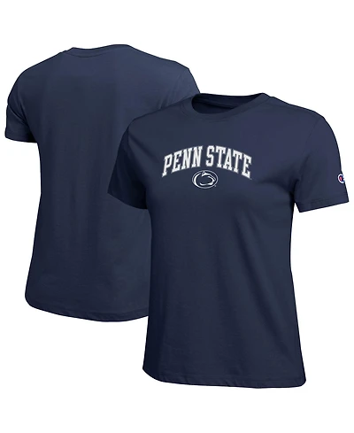 Champion Women's Navy Penn State Nittany Lions Arched Over Logo T-Shirt