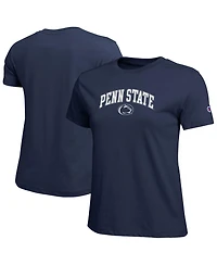 Champion Women's Navy Penn State Nittany Lions Arched Over Logo T-Shirt