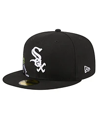 New Era Men's Black Chicago White Sox Run Mascot 59FIFTY Fitted Hat
