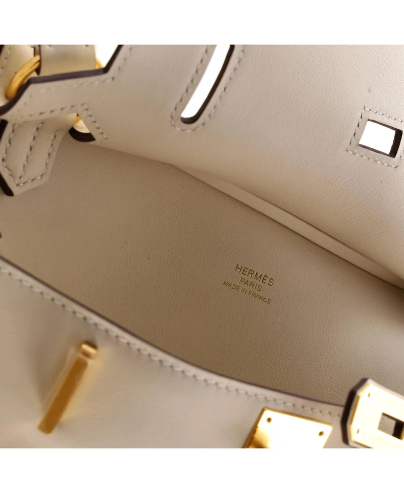 Pre-Owned HERMES Mini Jypsiere Bag Swift