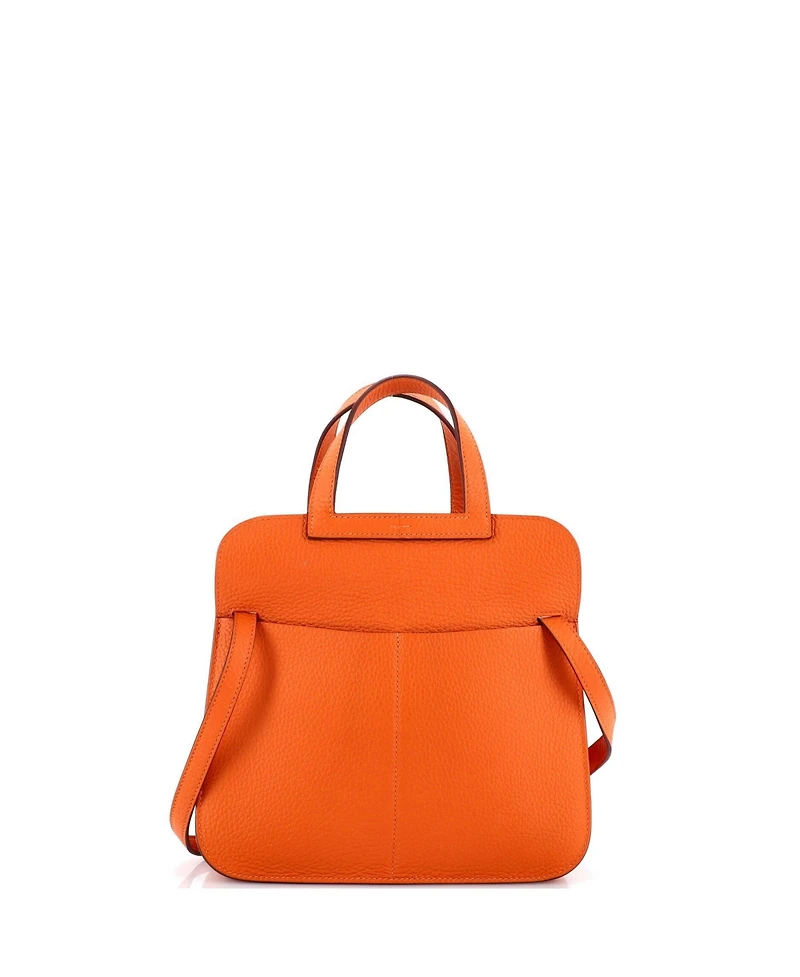 Pre-Owned HERMES 25 Halzan Bag Clemence