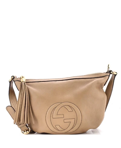 Pre-Owned Gucci Small Soho Messenger Bag Leather