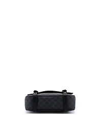 Pre-Owned Gucci Medium Interlocking G Patch Messenger Bag Gg Coated Canvas with Leather