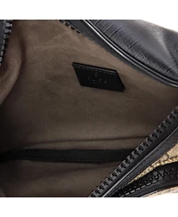 Pre-Owned Gucci Medium Eden Waist Bag Gg Coated Canvas