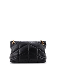 Pre-Owned Saint Laurent Small Loulou Puffer Shoulder Bag Quilted Leather