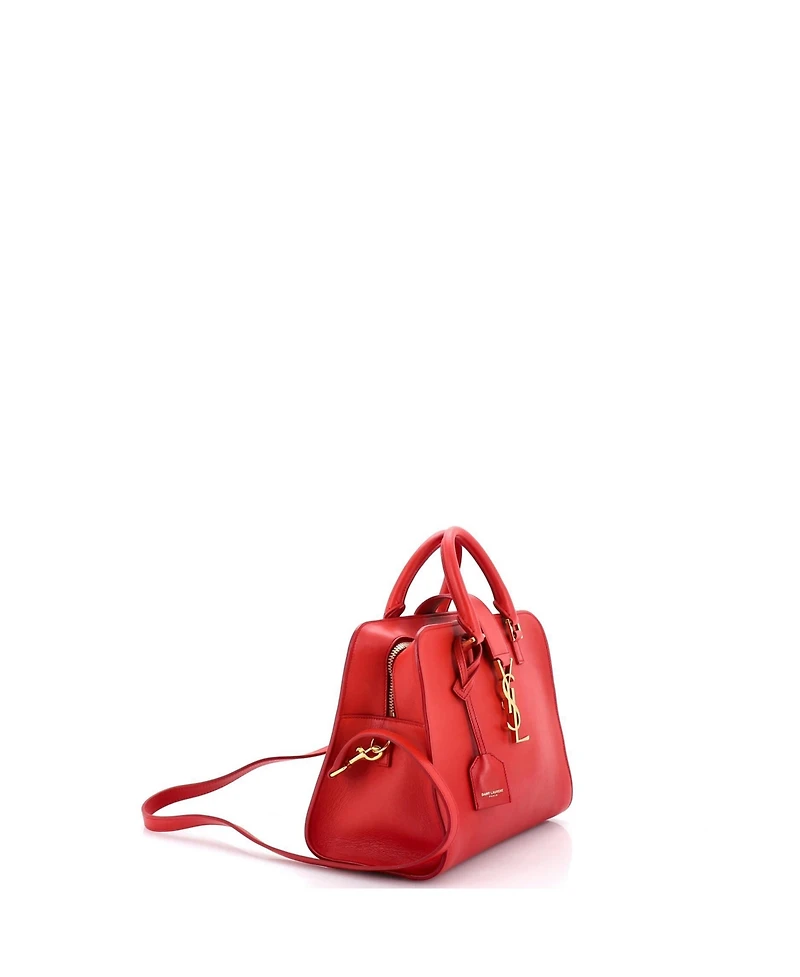 Pre-Owned Saint Laurent Baby Monogram Cabas Leather