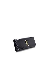 Pre-Owned Saint Laurent Long Classic Monogram Clutch Patent