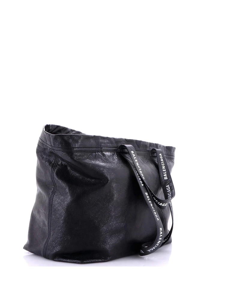 Pre-Owned Balenciaga Medium Carry Shopper Tote Leather