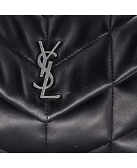 Pre-Owned Saint Laurent Mini Loulou Puffer Shoulder Bag Quilted Leather