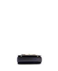 Pre-Owned Dolce & Gabbana Small Dg Girls Flap Bag Embellished Leather
