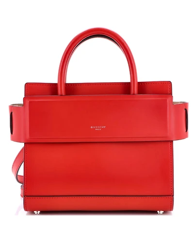 Pre-Owned Givenchy Mini Horizon Satchel Leather
