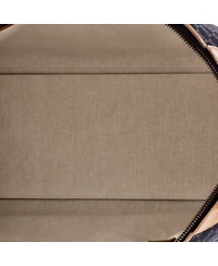 Pre-Owned Gucci Xl Bauletto Duffle Bag Gg Canvas with Leather