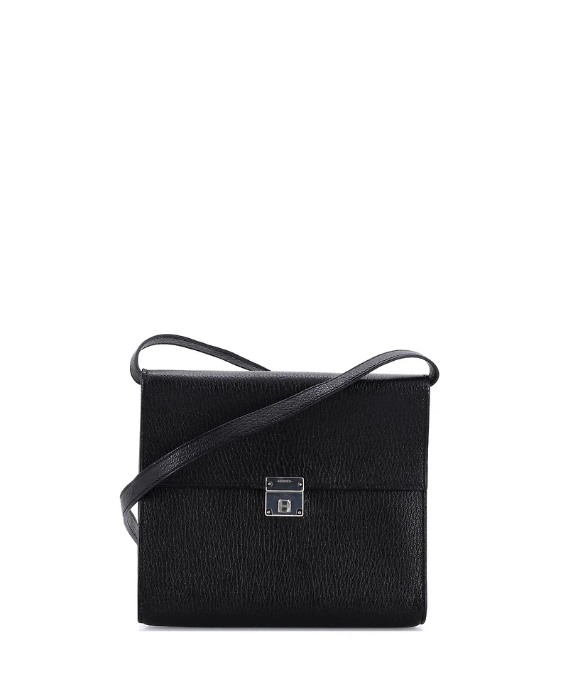 Pre-Owned HERMES 16 Clic Wallet on Strap Chevre Mysore