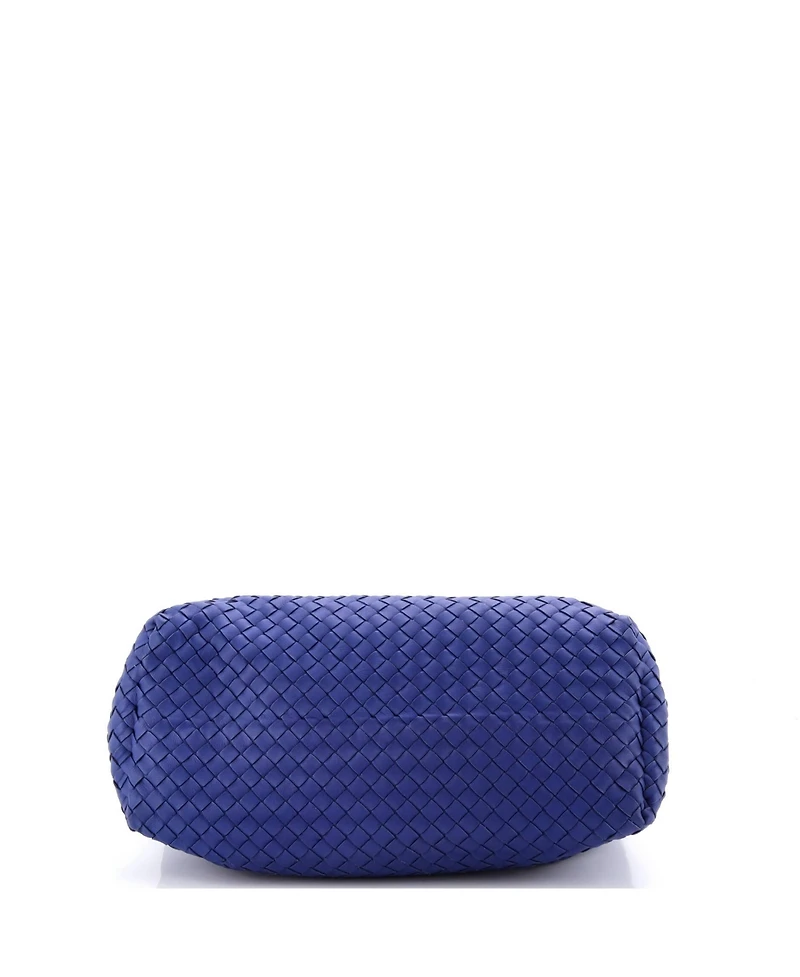 Pre-Owned Bottega Veneta Medium Double Chain Tote Intrecciato Nappa