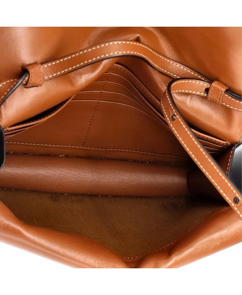 Pre-Owned Celine Wallet on Strap Triomphe Coated Canvas