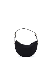 Pre-Owned Prada Small Arque Half Moon Hobo Tessuto