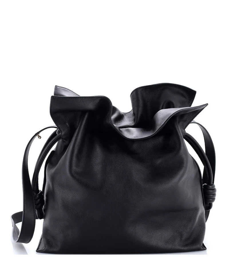 Pre-Owned Loewe Large Flamenco Knot Bag Leather