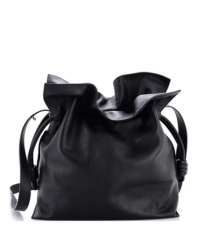 Pre-Owned Loewe Large Flamenco Knot Bag Leather