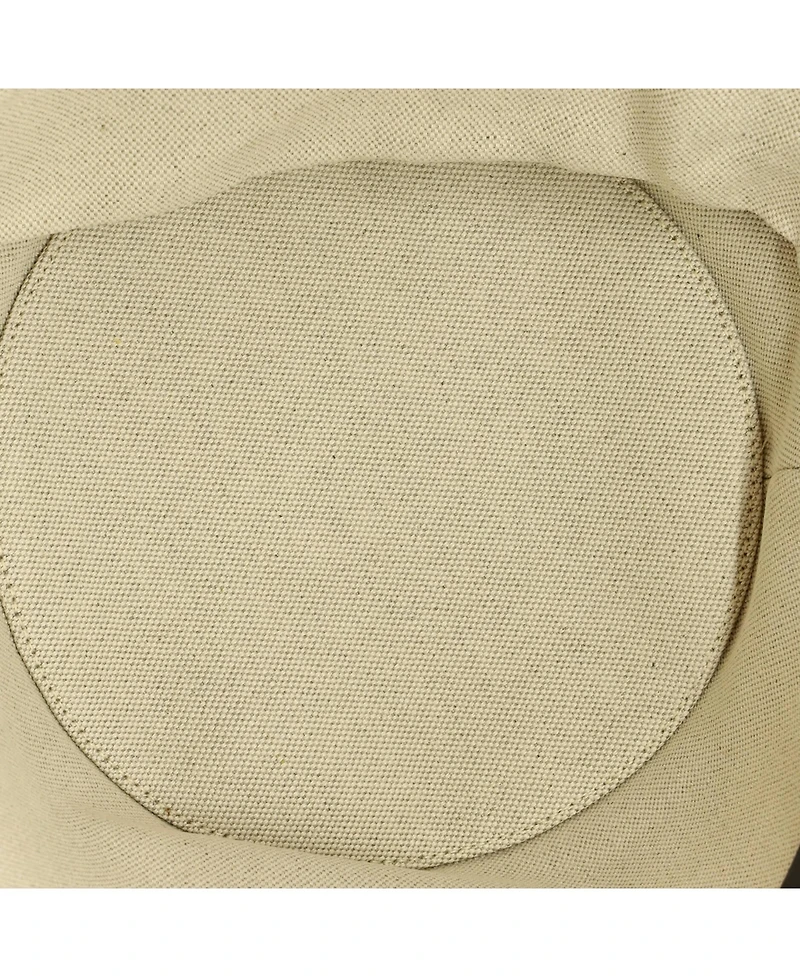 Pre-Owned Saint Laurent Rive Gauche Trapezoid Tote Canvas