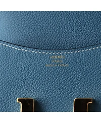 Pre-Owned Hermes Constance Slim Wallet Evercolor