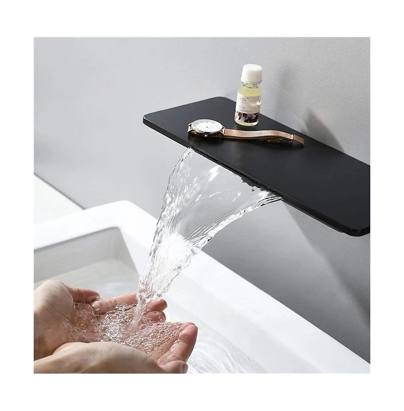Phying Waterfall Bathroom Sink Faucet