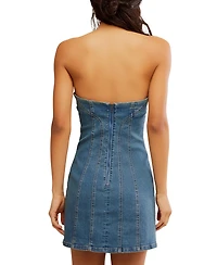 Free People Women's Alexa Strapless Mini Dress