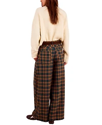 Free People Women's About It Baggy Wide-Leg Trousers