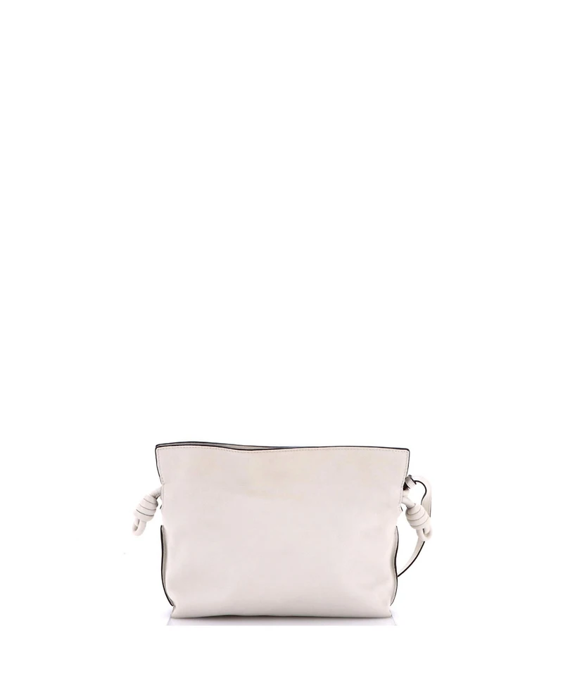 Pre-Owned Loewe Mini Flamenco Knot Clutch Leather