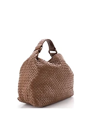 Pre-Owned Bottega Veneta Medium Sloane Hobo Intrecciato Nappa