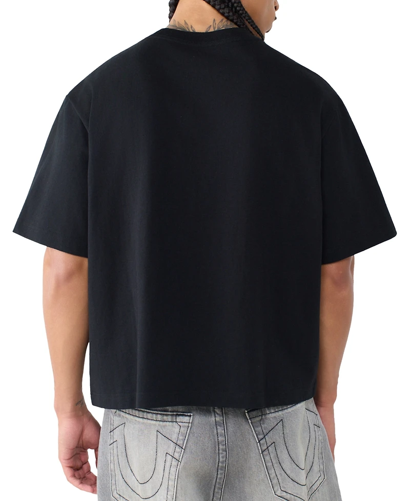 True Religion Men's Spray Paint Logo Short-Sleeve T-Shirt