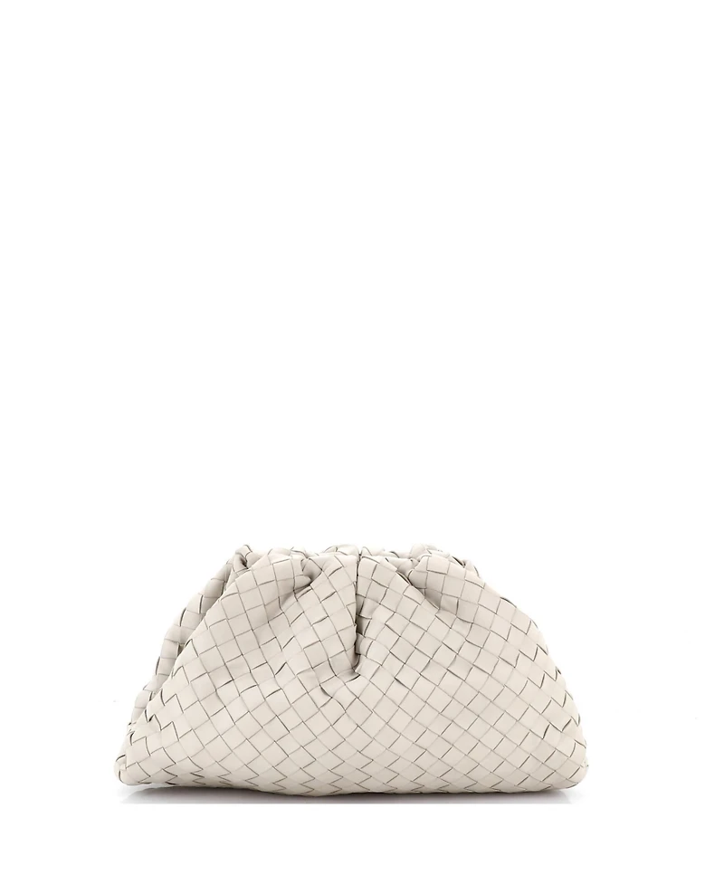 Pre-Owned Bottega Veneta The Pouch Intrecciato Nappa