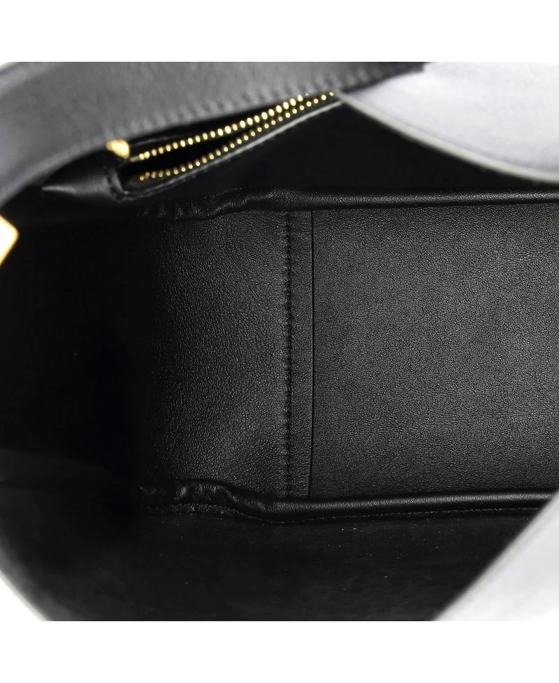 Pre-Owned Saint Laurent Small Le 5 a 7 Supple Hobo Leather