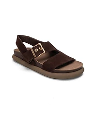 Forever & Always Shoes Women's Jalven Leather Sandal