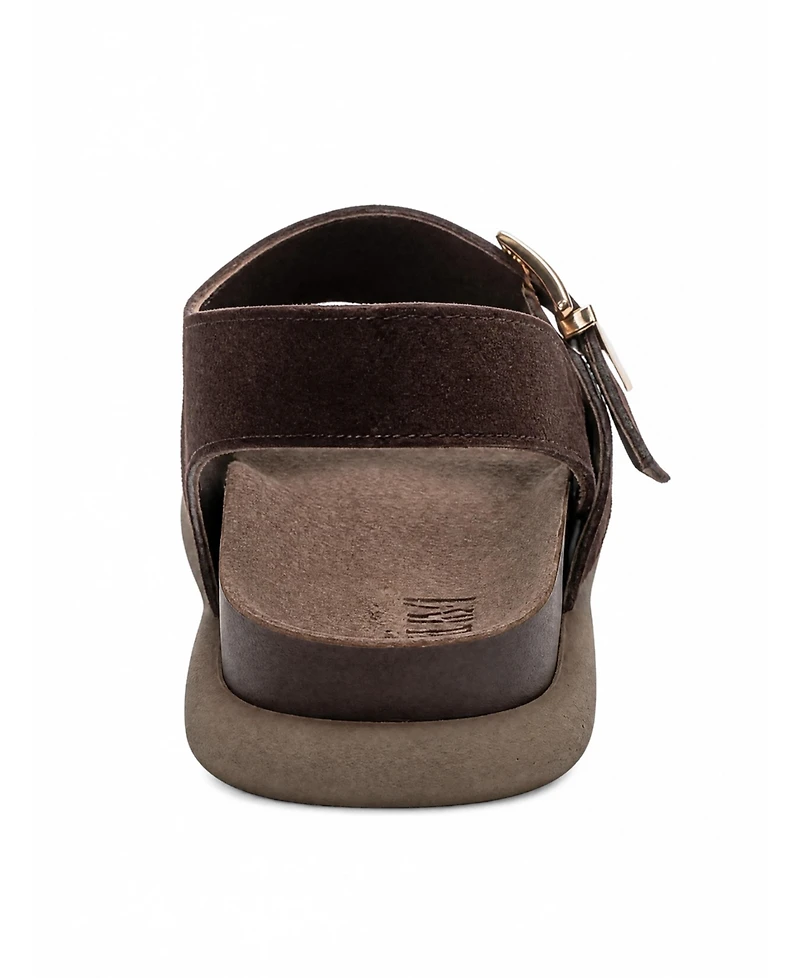 Forever & Always Shoes Women's Jalven Leather Sandal