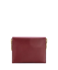 Pre-Owned Salvatore Ferragamo Medium Trifolio Flap Bag Leather