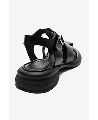 Forever & Always Women's Shoes Guido Leather Sandal