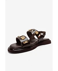 Forever & Always Shoes Women's Libera Leather Sandal