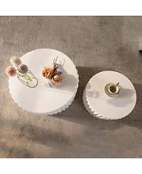 Streamdale Furniture Nesting Round Coffee Table Set