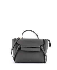 Pre-Owned Celine Mini Belt Bag Textured Leather