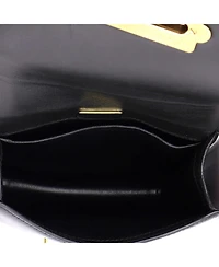 Pre-Owned Prada Small Cahier Chain Rounded Crossbody Bag City Calf and Saffiano