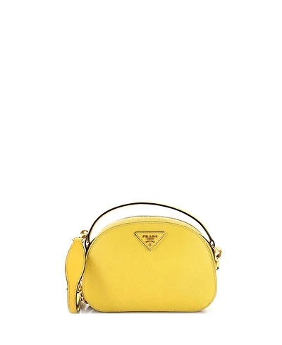 Pre-Owned Prada Small Odette Top Handle Bag Saffiano Leather