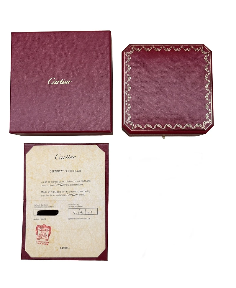 Pre-Owned Cartier Yellow Gold Diamond Love Pendant