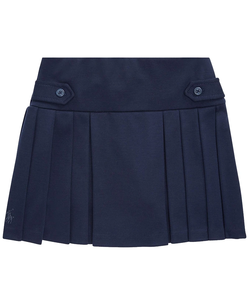 Polo Ralph Lauren Big Girls Pleated Ponte Skort