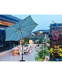Streamdale Furniture 9FT Umbrella with Light Pattern