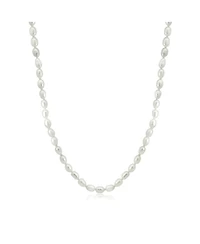 The Lovery Coastal Pearl Necklace Sterling Silver