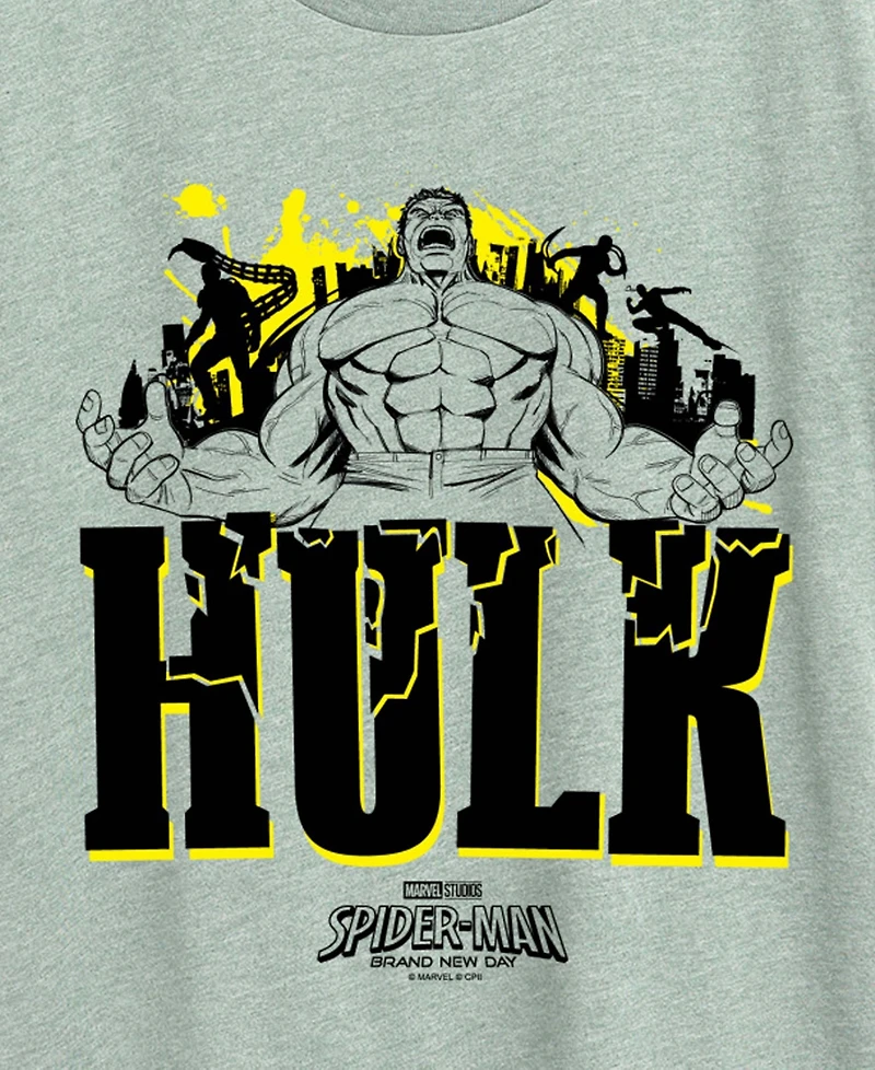 Hybrid Apparel Plus Spider-Man Brand New Day Hulk Graphic T-Shirt